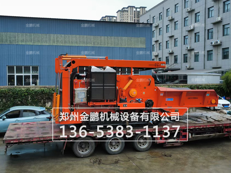 履带式木材综合破碎机